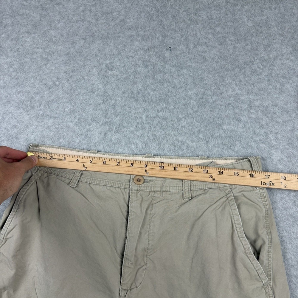 Vintage Banana Republic Pants Mens 32x32 Khaki Beige Baggy Distressed Grunge Y2K - Picture 13 of 16